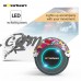 Hoverboard Two-Wheel Self Balancing Electric Scooter 6.5" UL 2272 Certified, Print Coating with LED Light (Monster Party)   